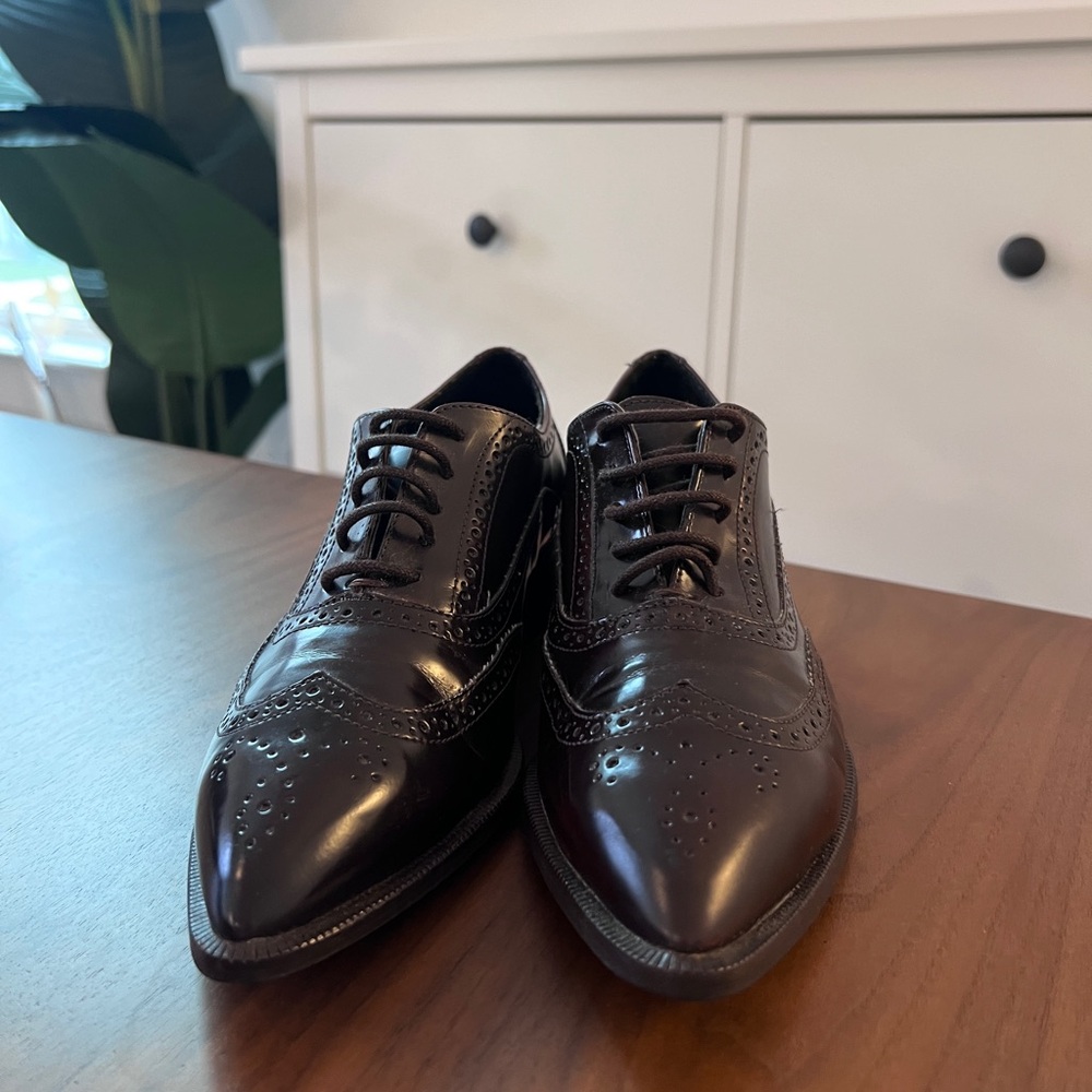 Zara Loafers Dark Brown